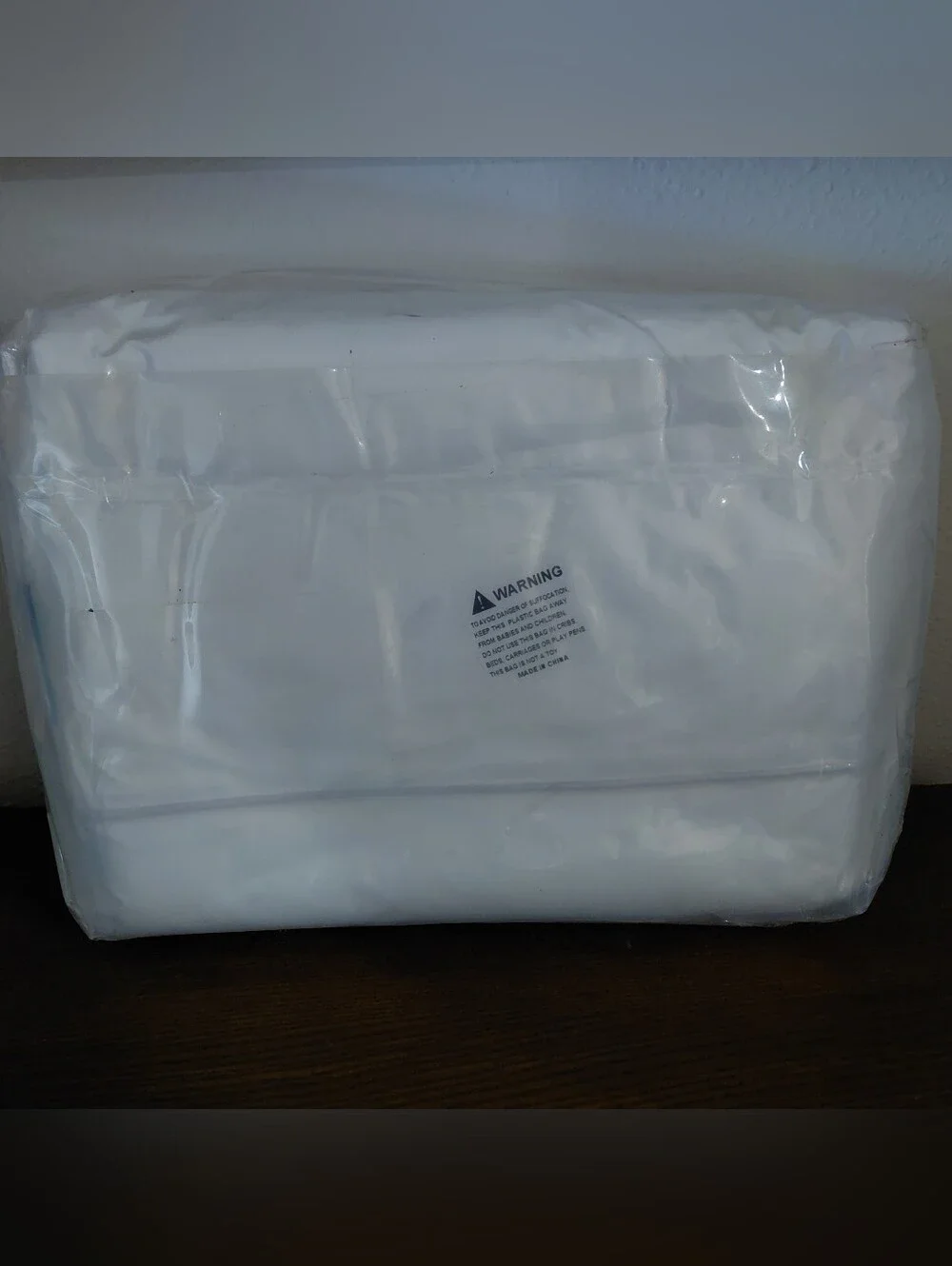 White Throw Pillow Insert - Soft Cotton Cover